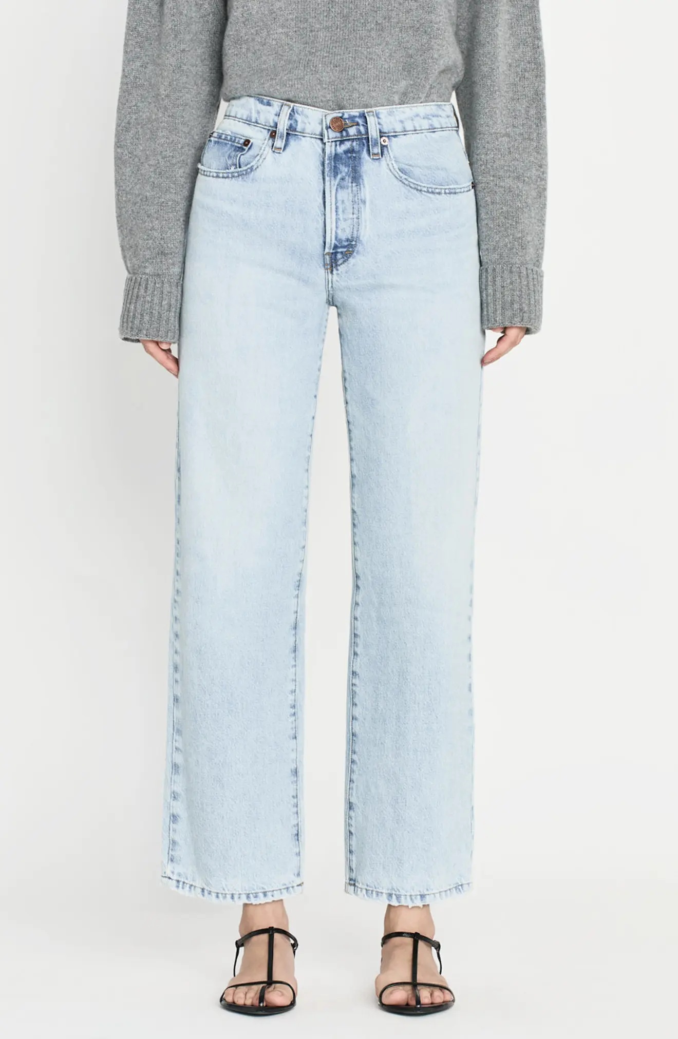 The Slouchy Straight Leg Jeans - 1