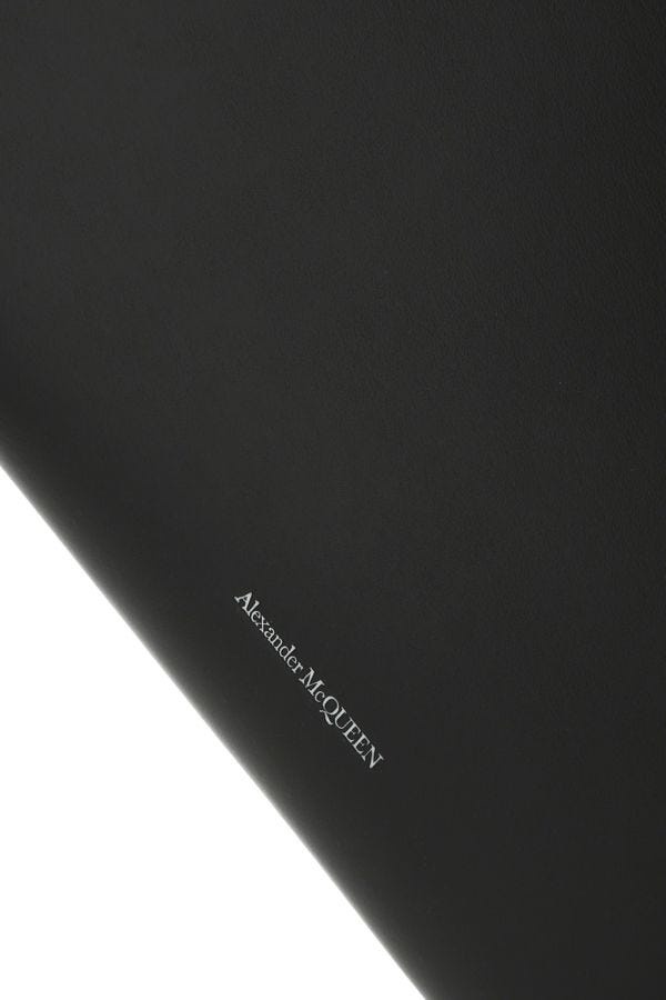 Black leather document holder - 4