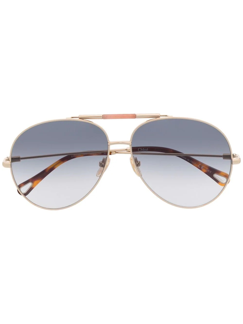 gradient pilot sunglasses - 1