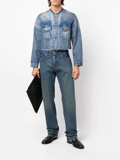 Maison Margiela cropped denim jacket outlook