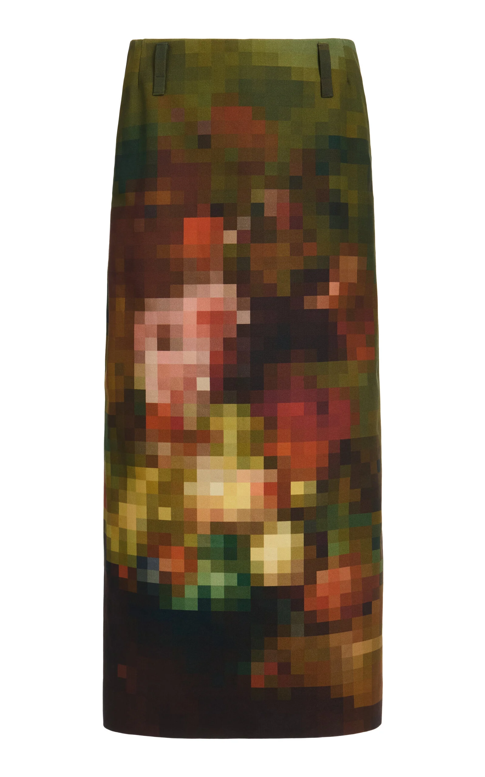 Sentista Cotton Midi Skirt - 1