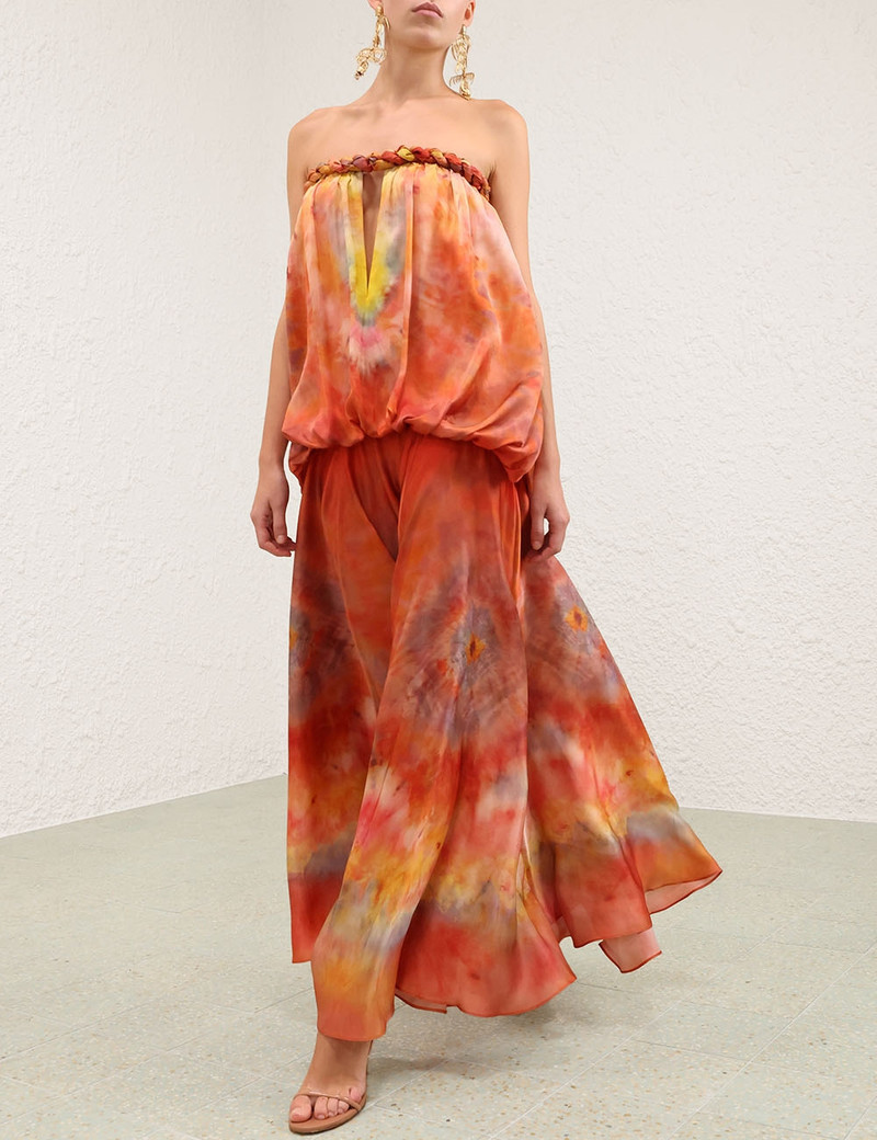 LUNA TWIST BANDEAU GOWN 7