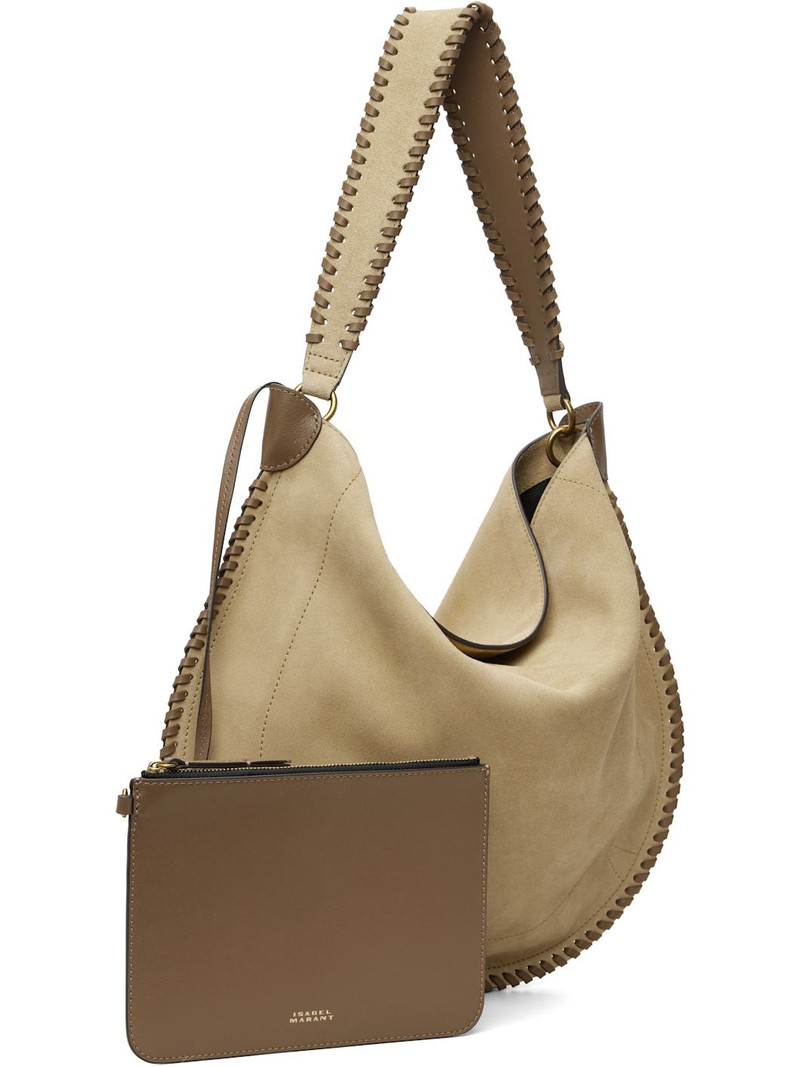 Isabel Marant Beige Oskan Soft Bag outlook