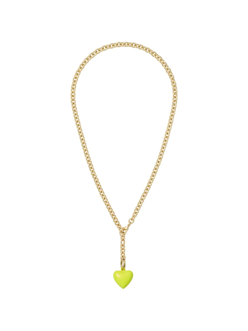 Mini Puffy Heart necklace - 1