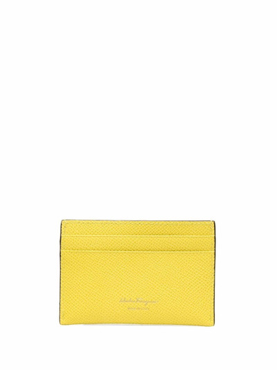 Salvatore Ferragamo logo cardholder wallet outlook