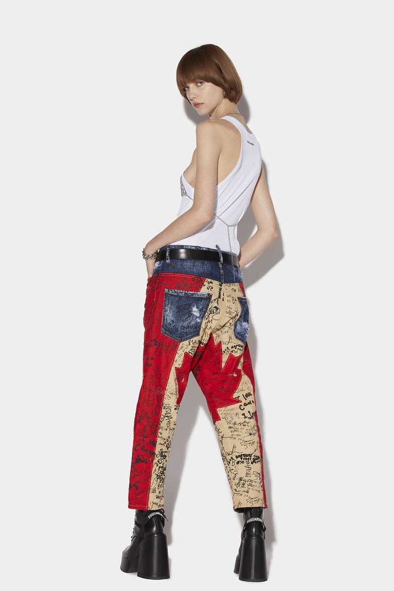 DSQUARED2 BLACK SQUAT WASH SKINNY DAN JEANS outlook