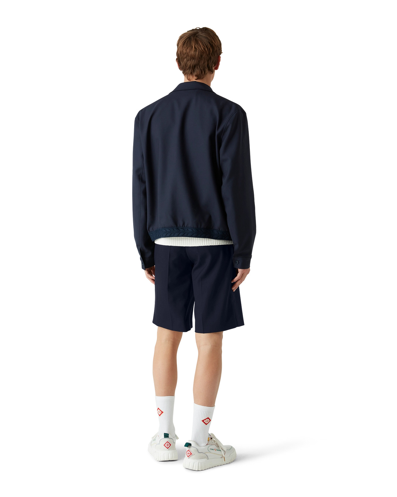 Wool Tailored Shorts | Casablanca Paris - 3