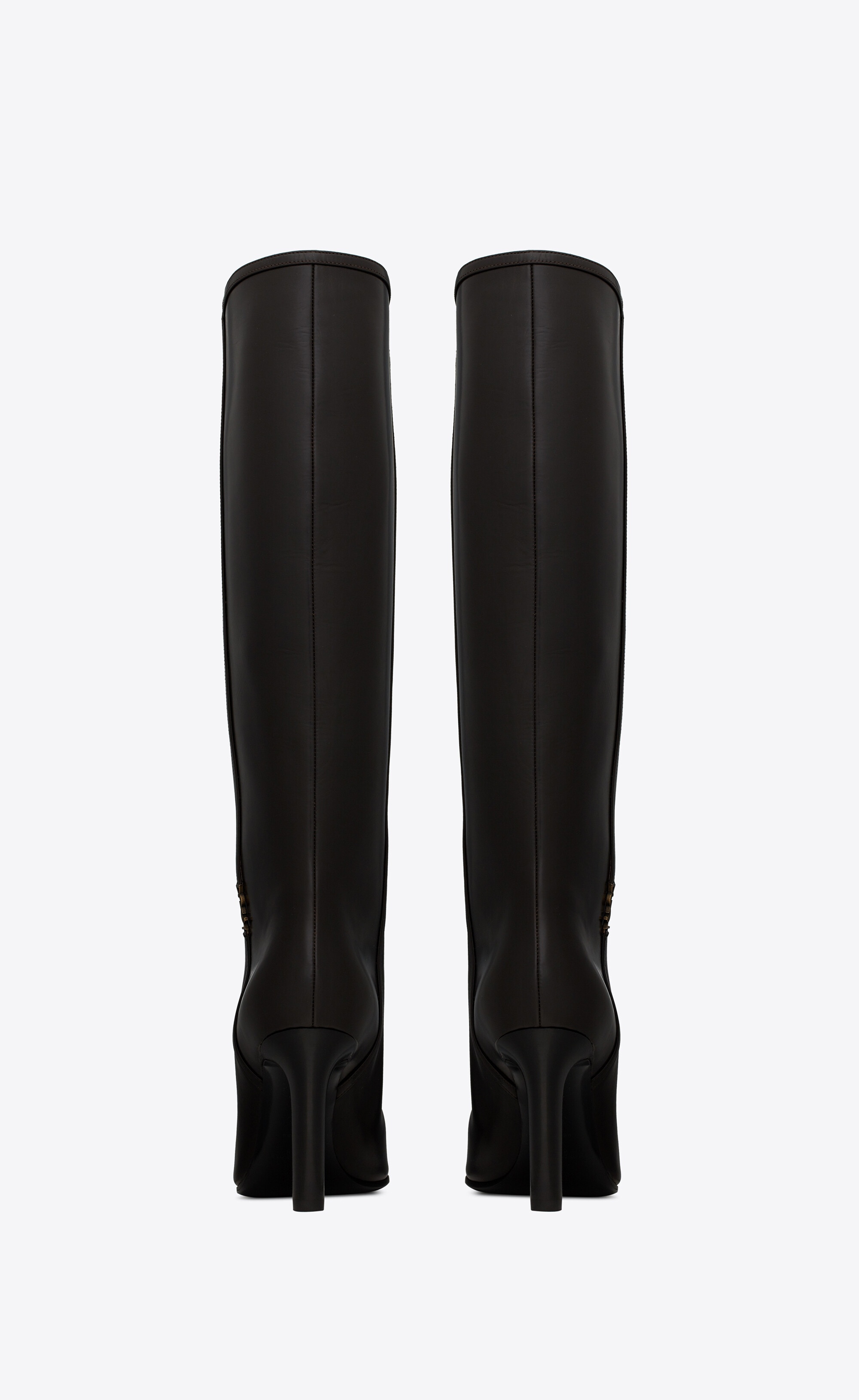 jane monogram boots in smooth leather - 4