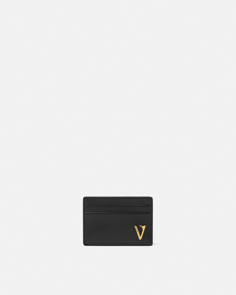 V Leather Card Holder 1