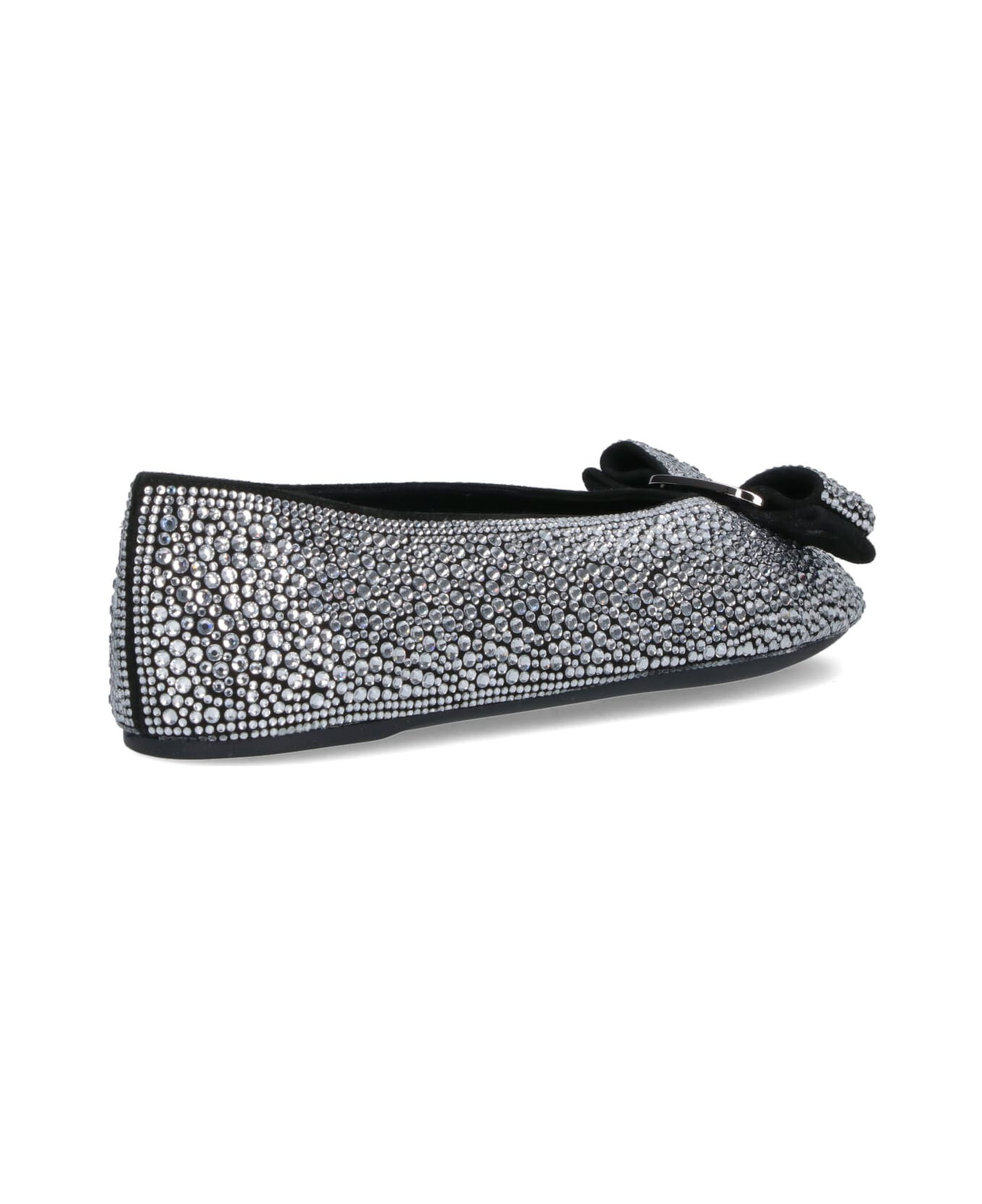 Ballet Flats With Rhinestones - 4