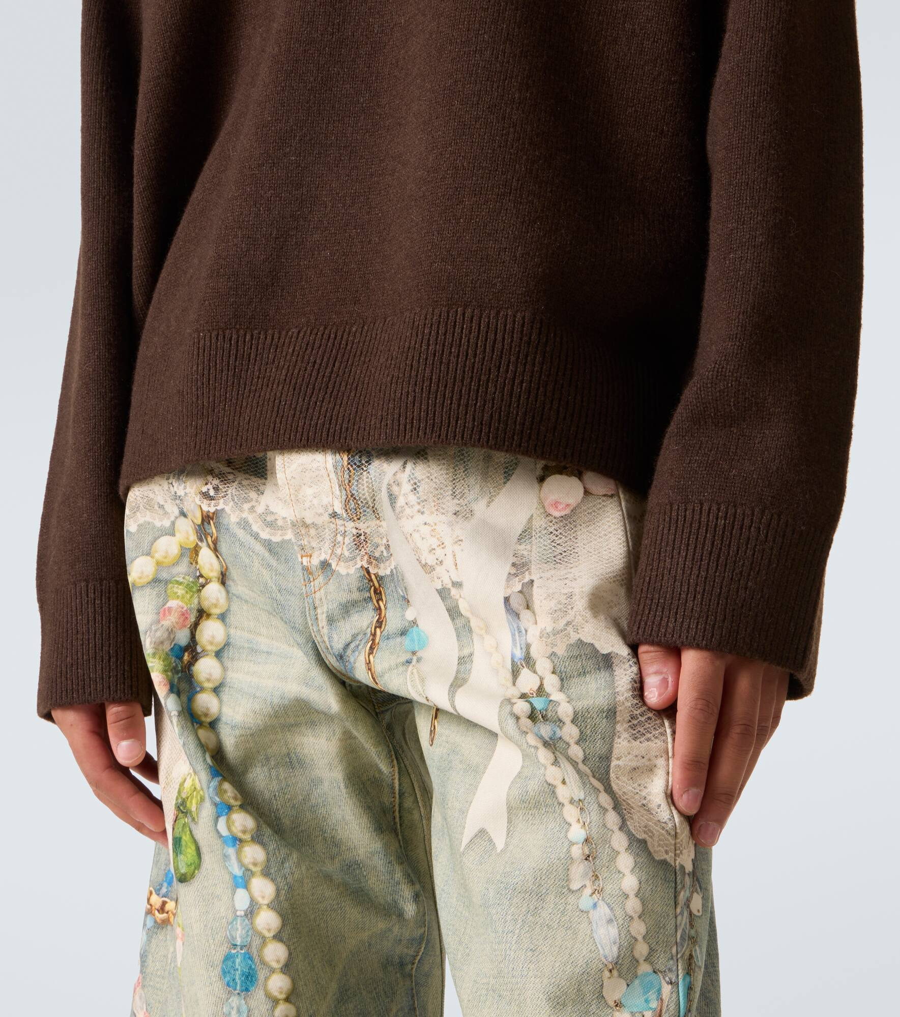 Wool and yak sweater - 6