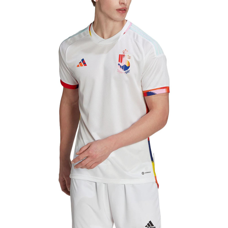 adidas adidas Belgium 2022-2023 World Cup Away Jersey HK5034 outlook