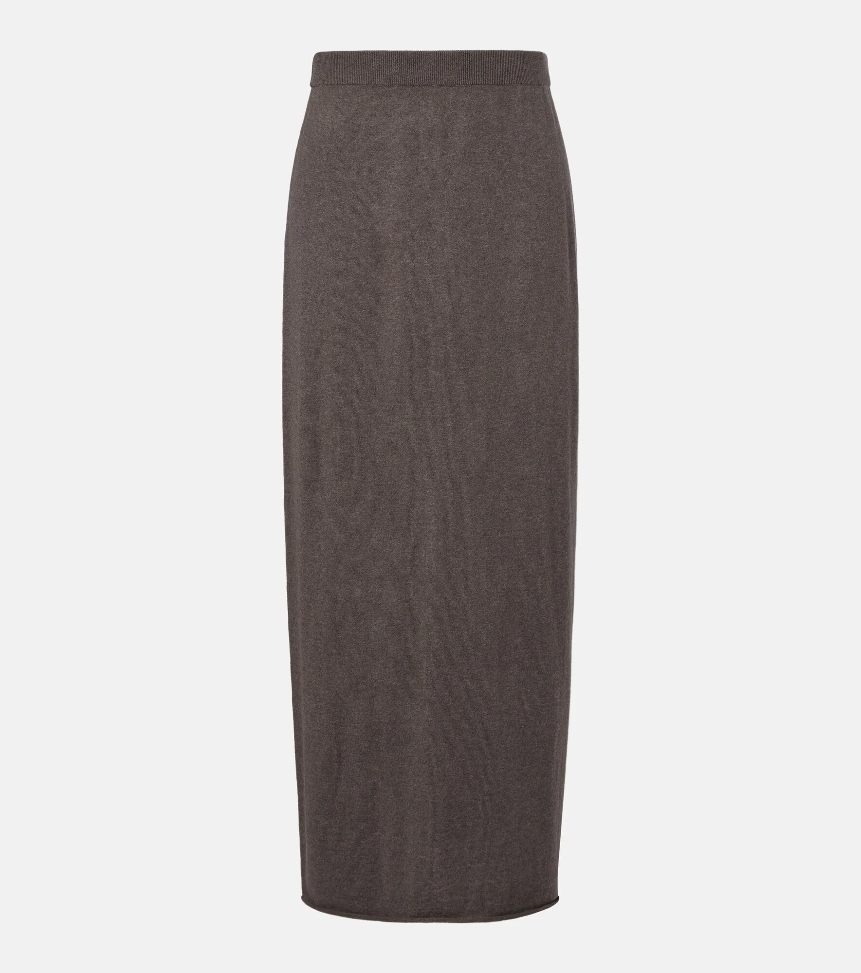 Charlotta cotton and cashmere maxi skirt - 1