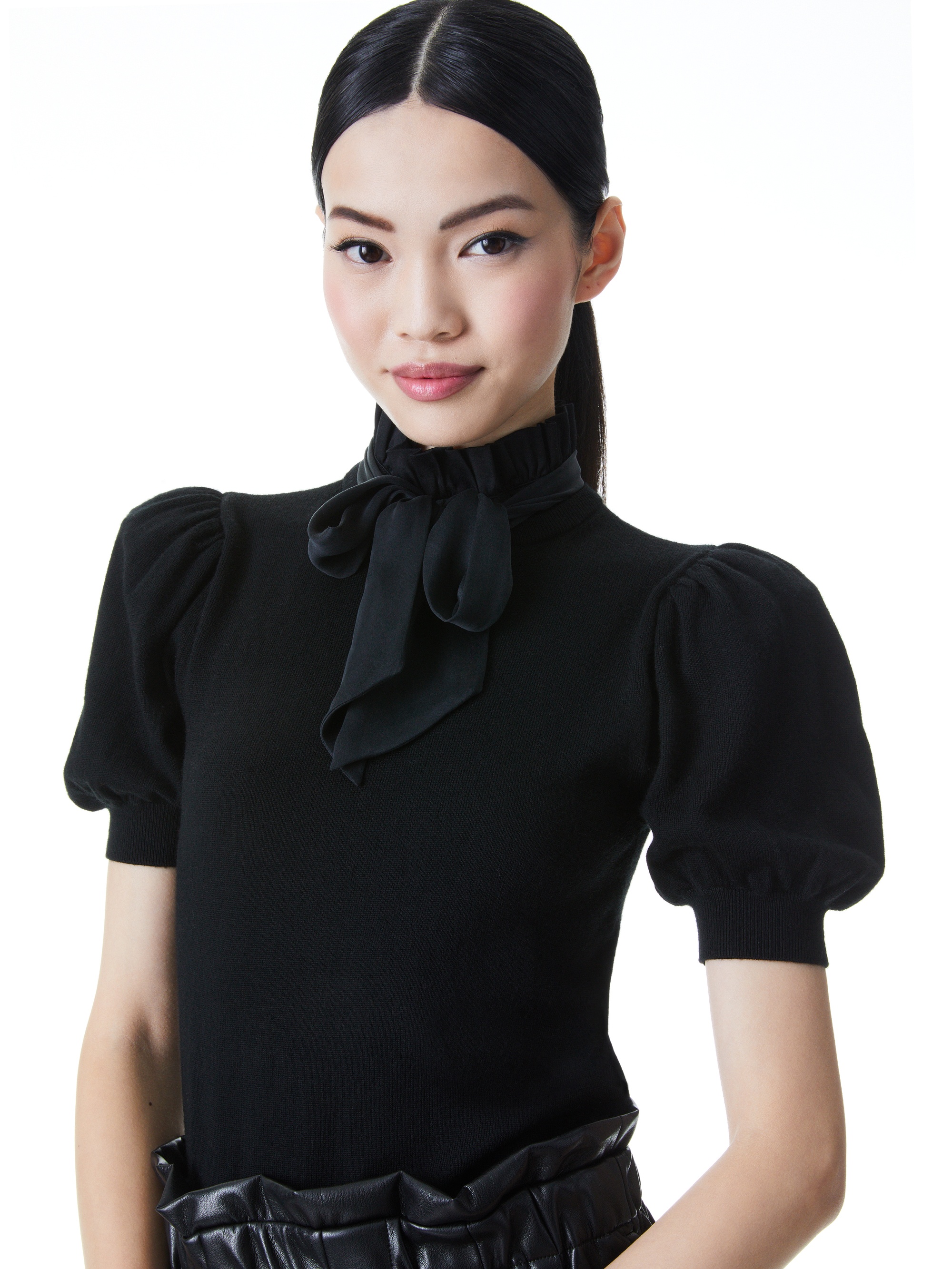 CHASE PUFF SLEEVE SWEATER - 4