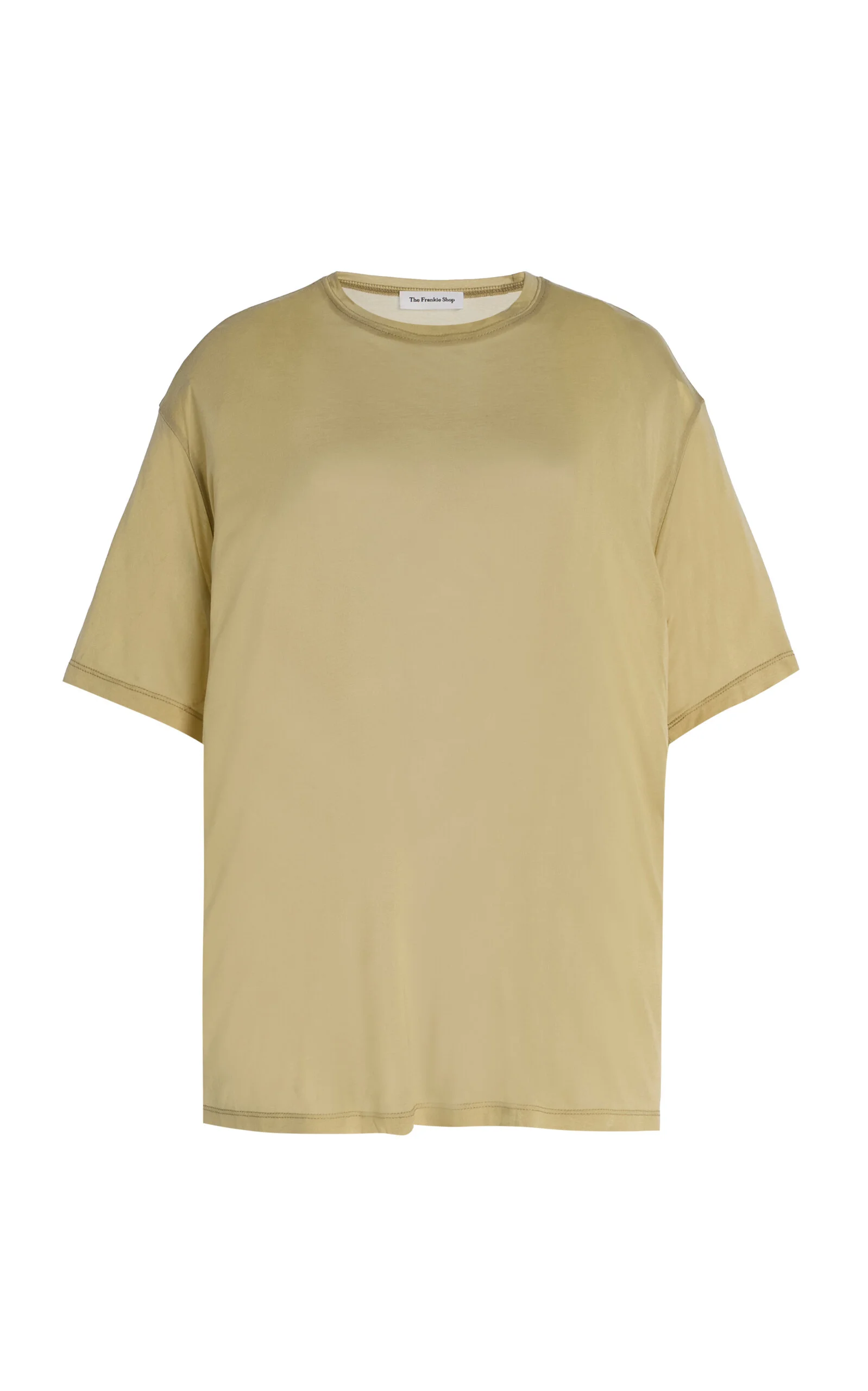 Slevan Oversized Sheer T-Shirt ivory - 1
