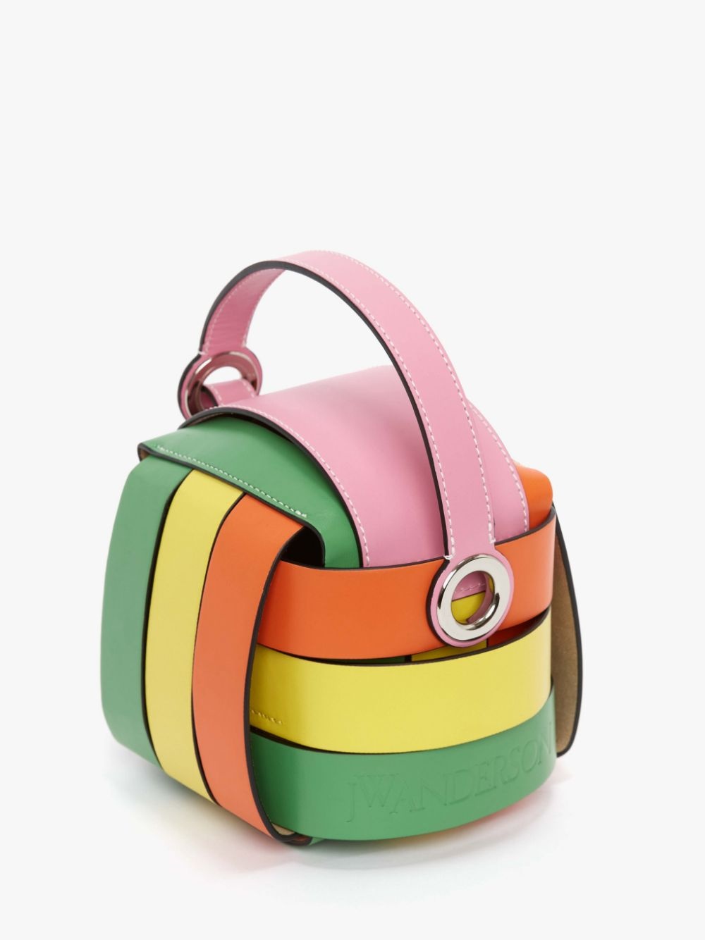 KNOT BAG - LEATHER TOP HANDLE BAG - 3