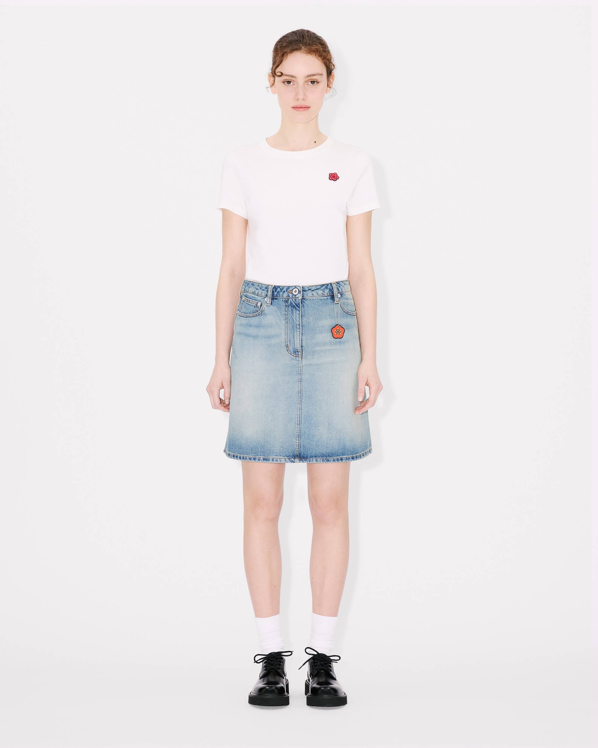 Short skirt in japanese denim - 3
