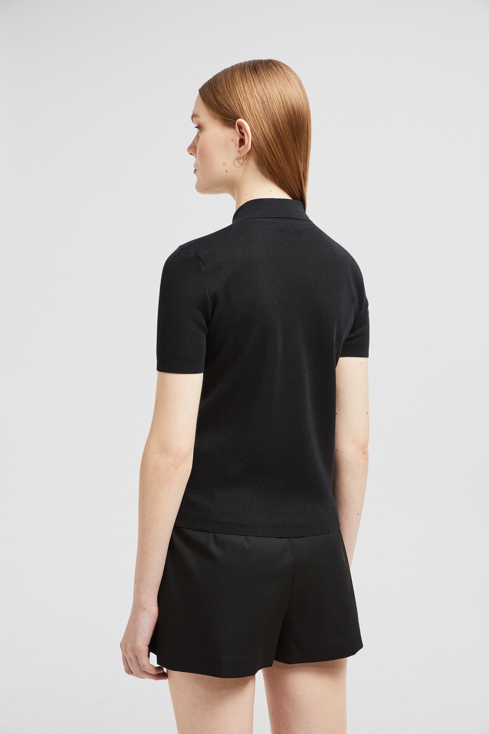 Embroidered Logo Cotton Polo Shirt - 5