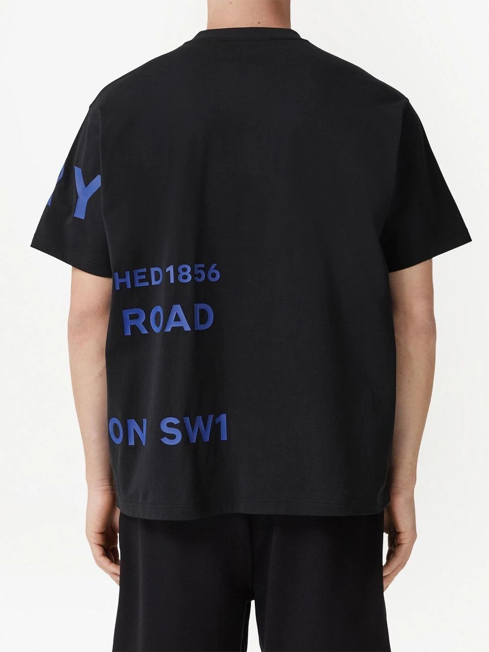 Horseferry-print oversized T-shirt - 4