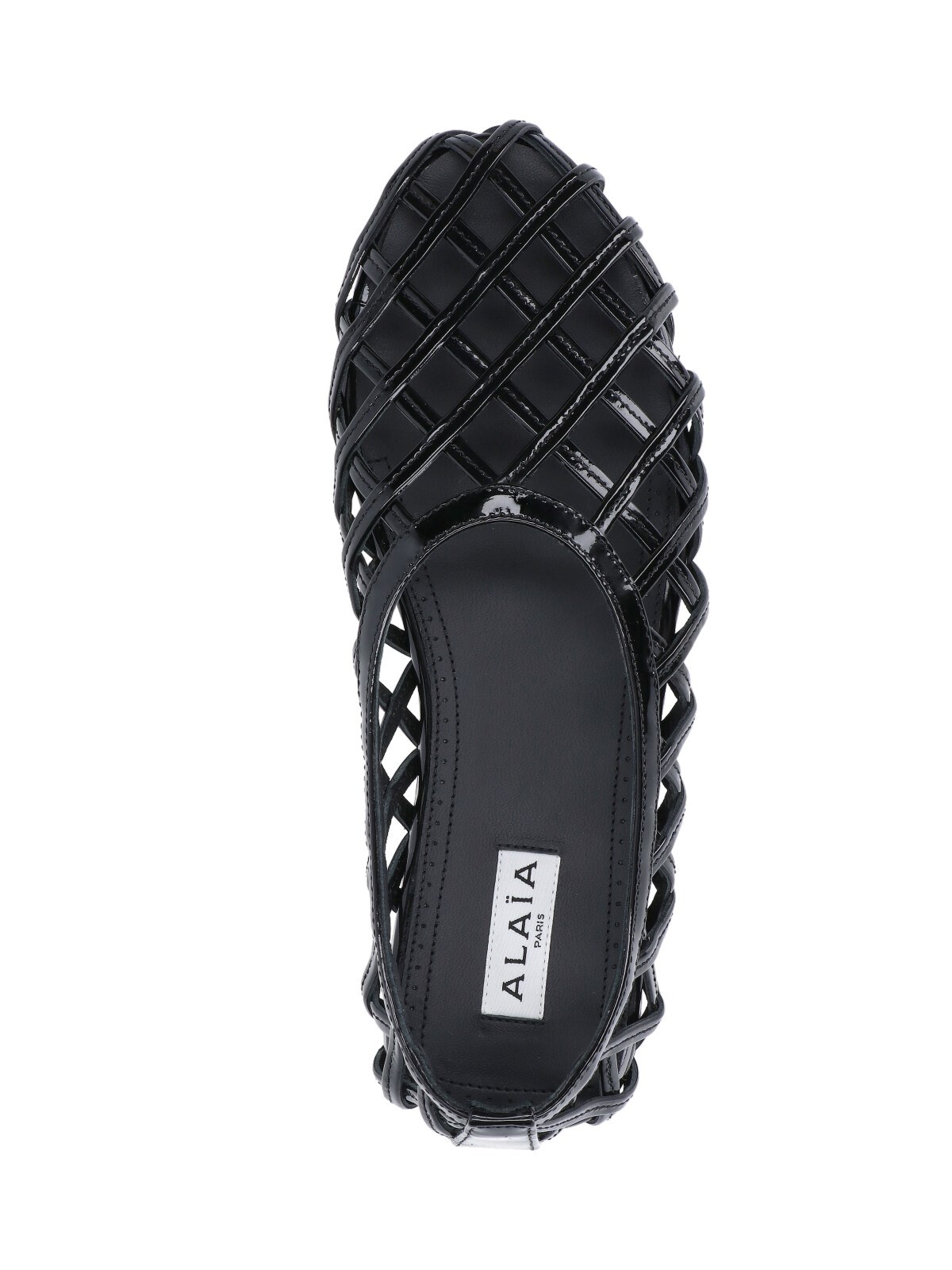 "FLAT CAGE" BALLET FLATS - 5