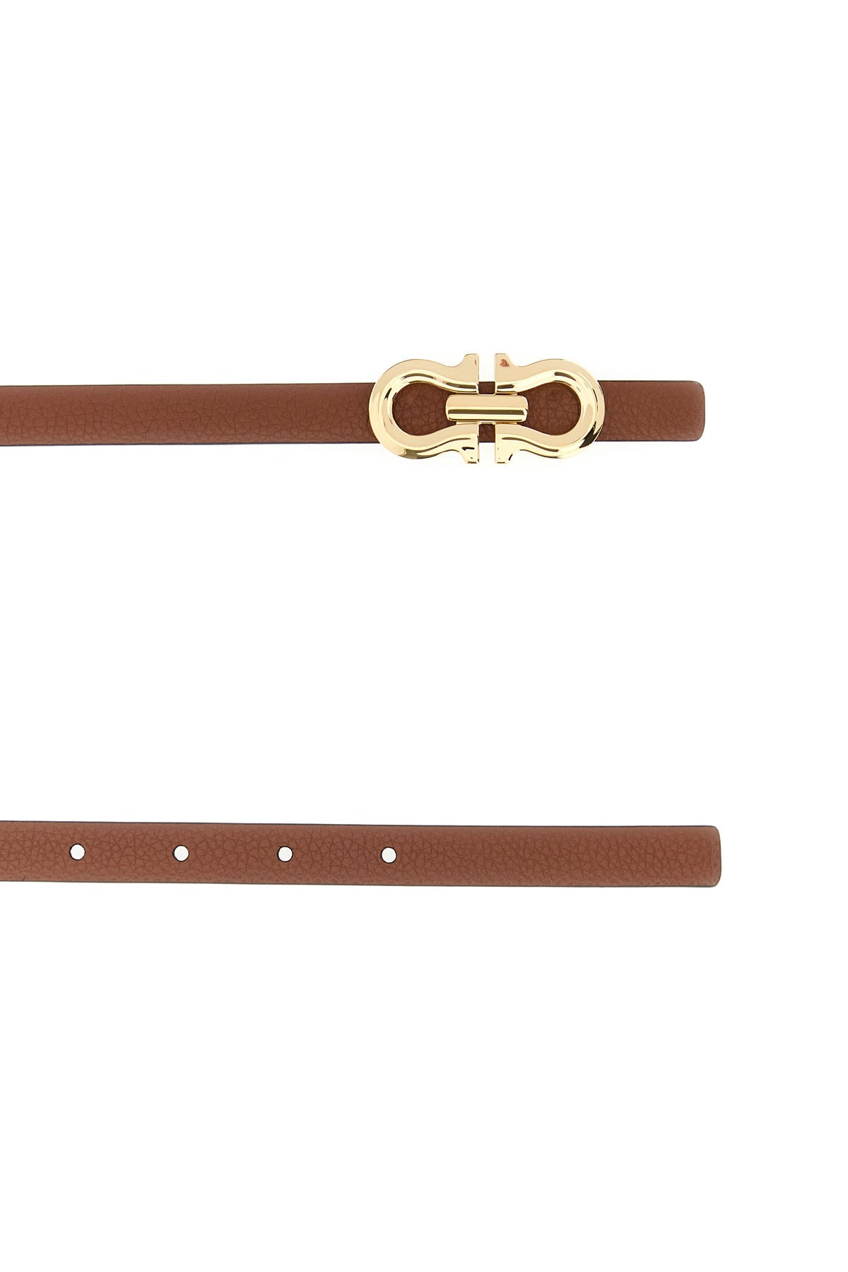 Caramel leather reversible belt - 2