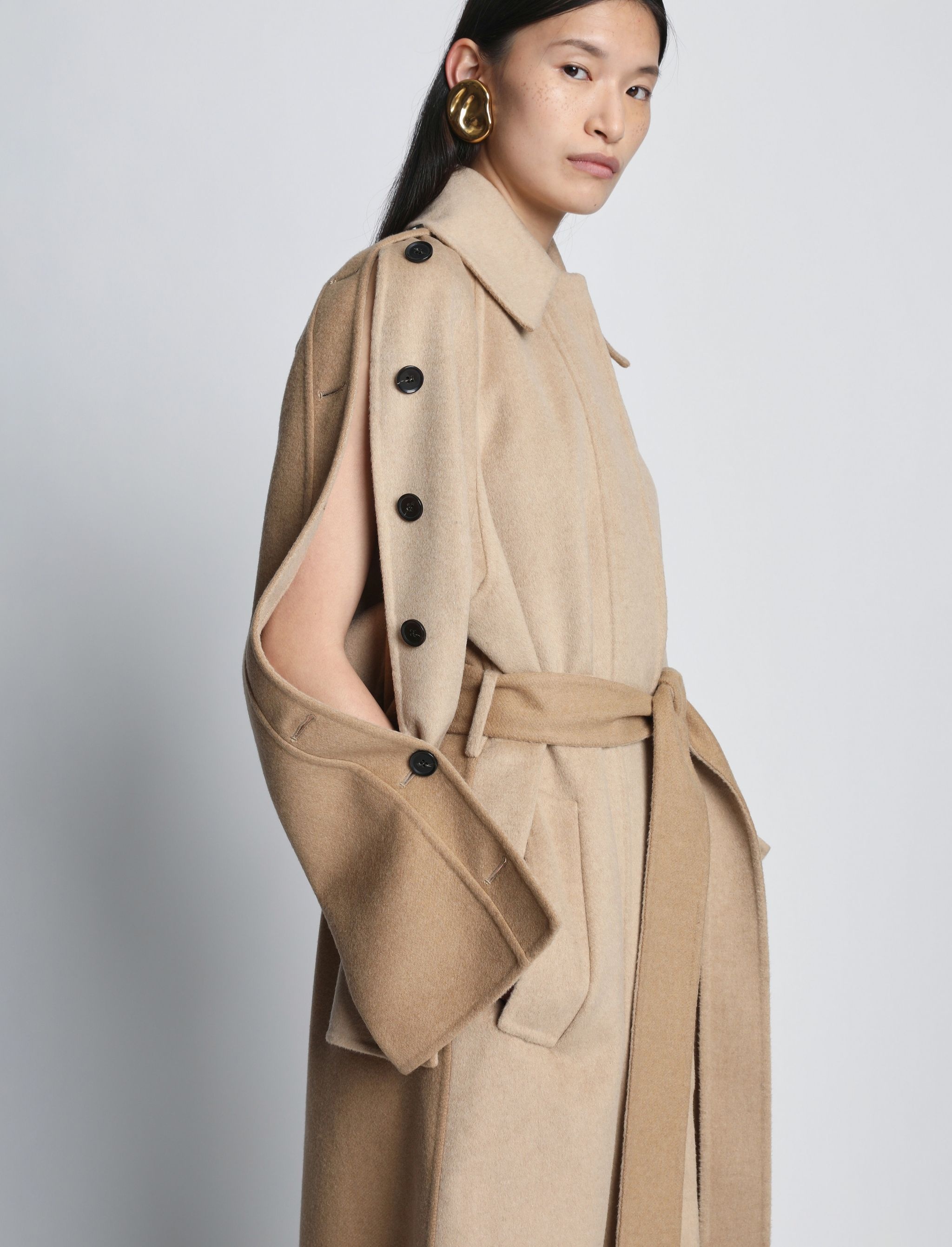 Eco Wool Double Face Coat - 7