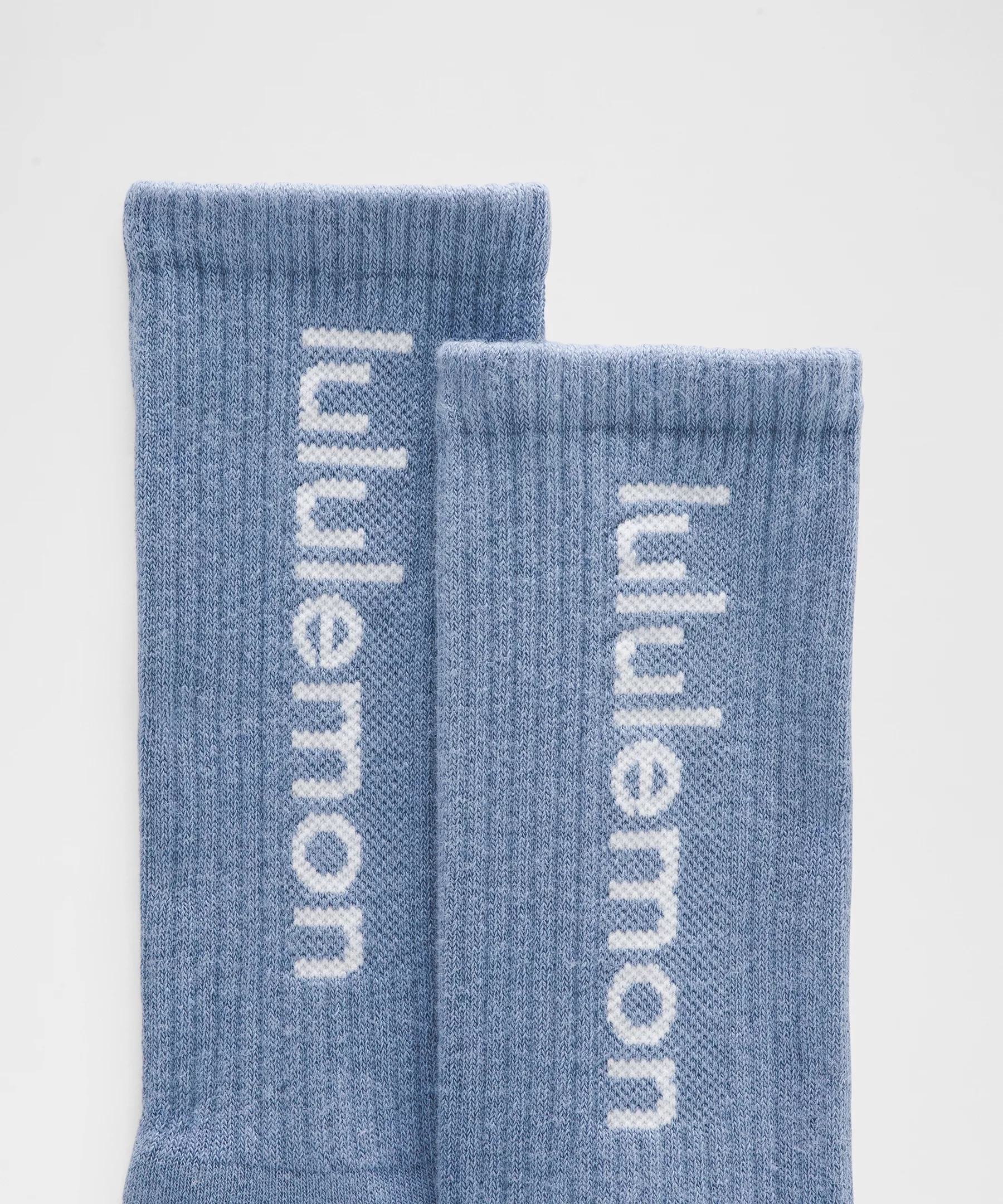 Unisex Daily Essential Crew Socks *Wordmark - 2