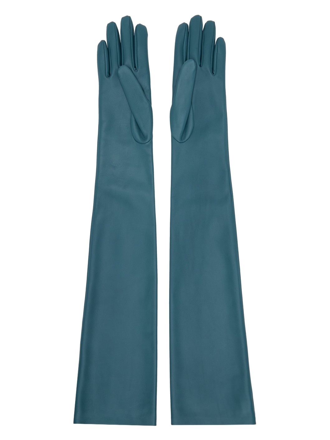 Blue Simon Leather Gloves - 2