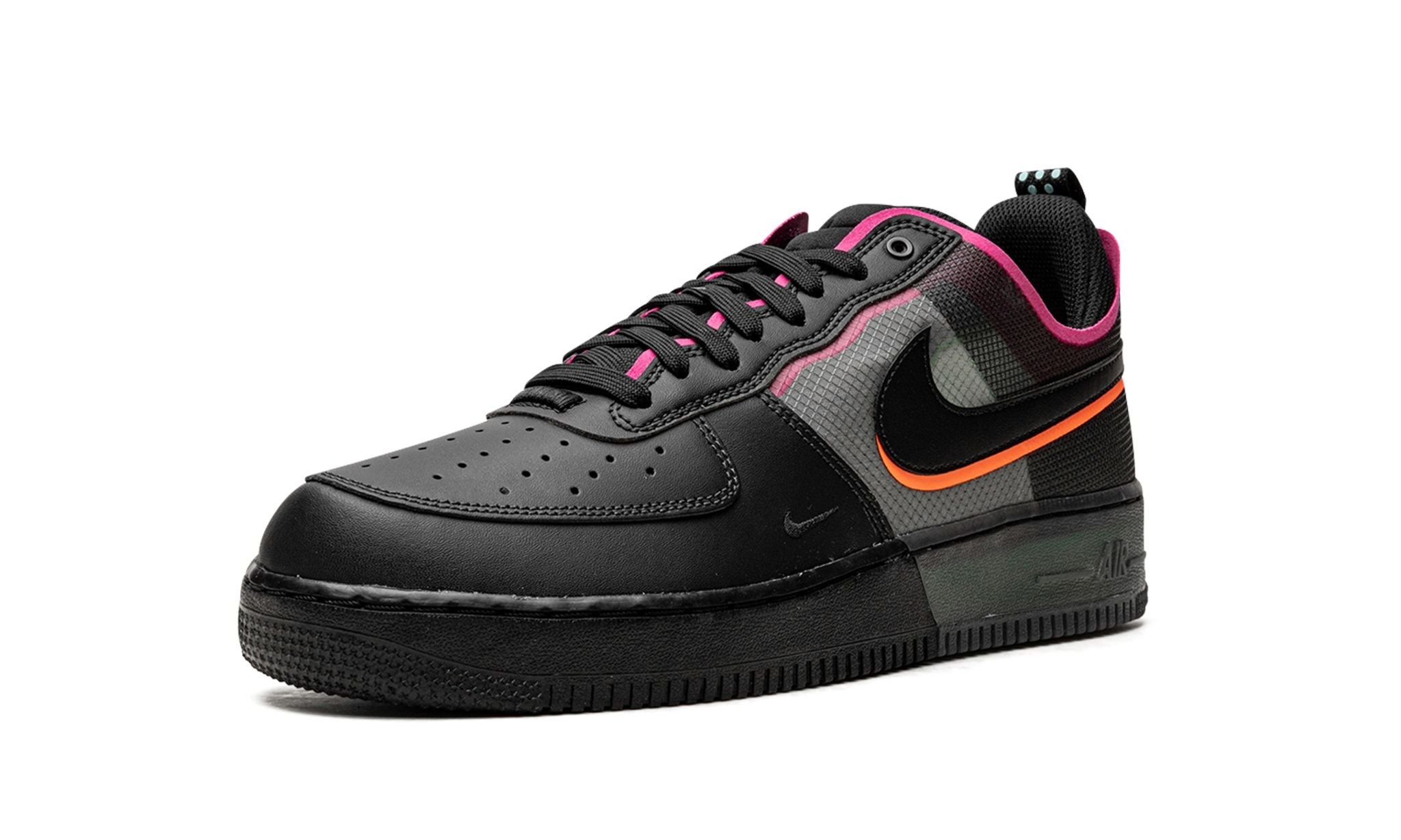 Air Force 1 React "Black / Pink Prime" - 4