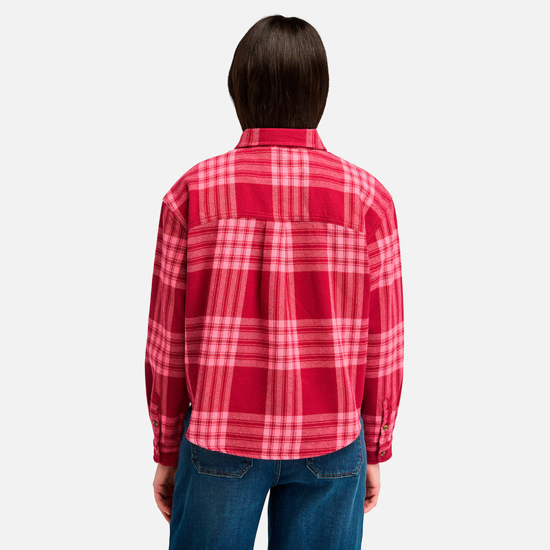Women's Midweight Flannel Pocket Shirt 9