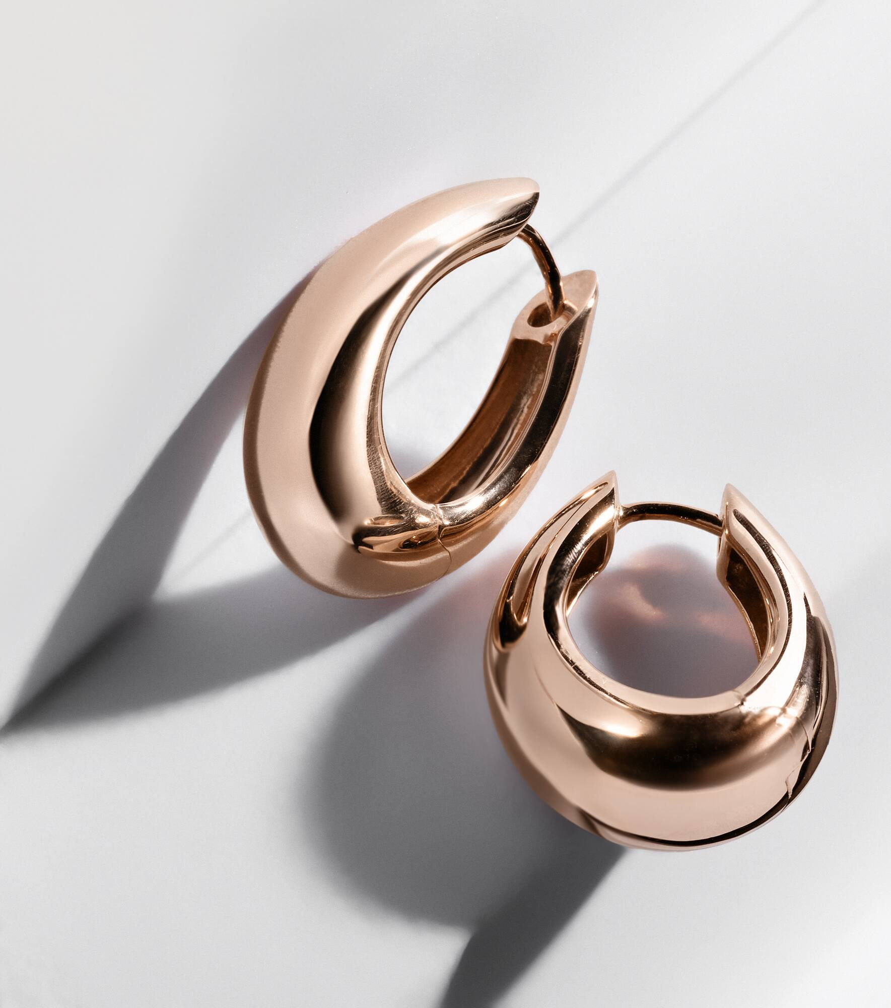 Chakra Icon 18kt rose gold earrings - 5