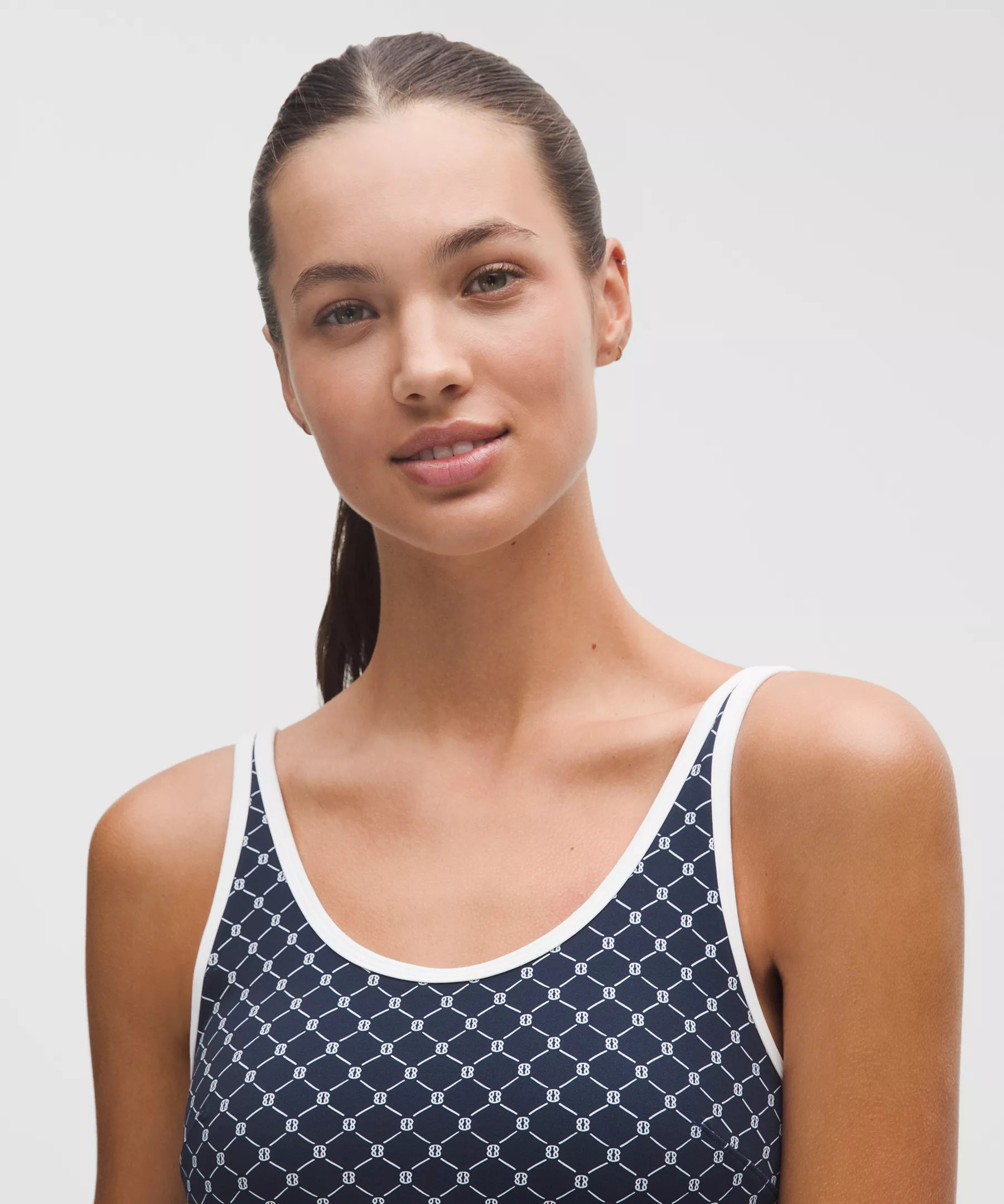 Scoop-Neck Cutout Tennis Tank Top *Medium Support, B/C Cup - 4