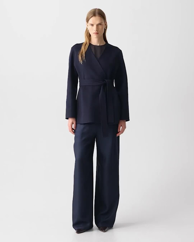 Cardigan Jacket in Double-Face Wool-Cashmere 7
