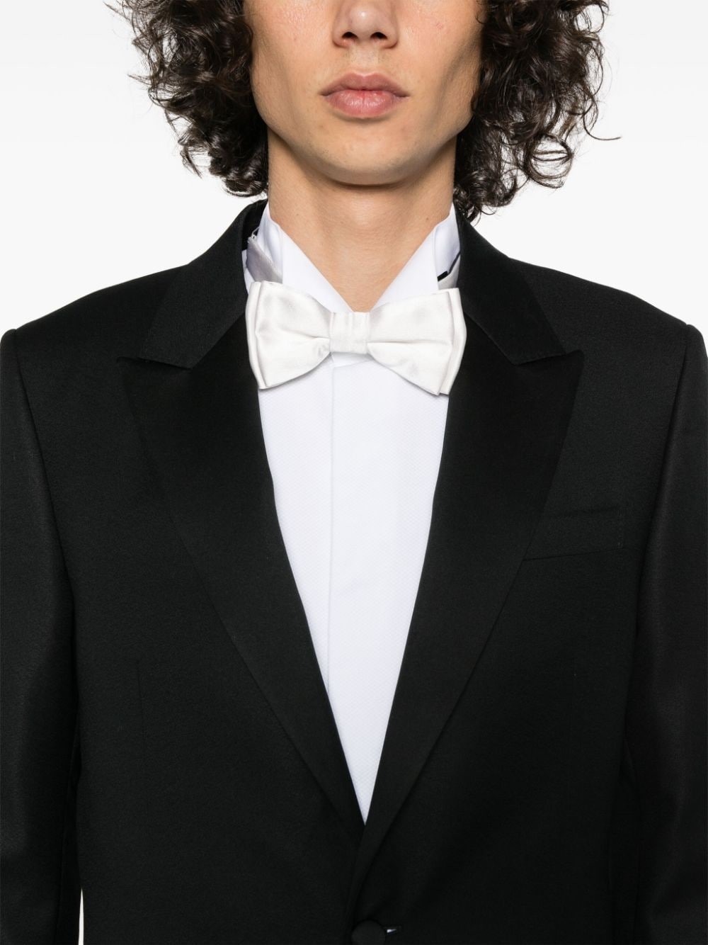 single-breasted wool suit - 5
