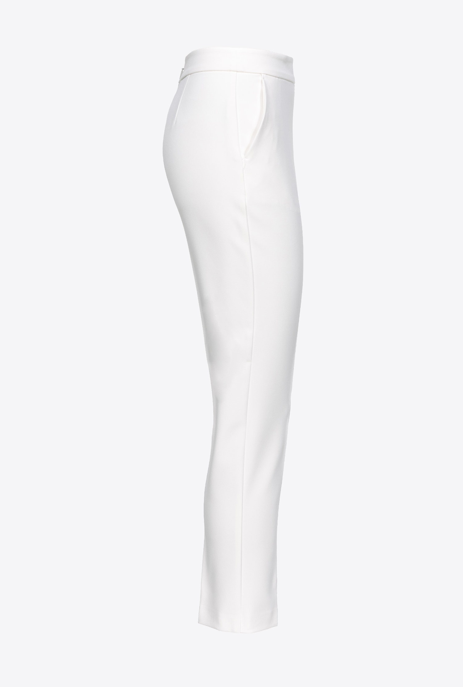 SLIM-FIT TROUSERS IN TECHNICAL STRETCH CREPE - 7