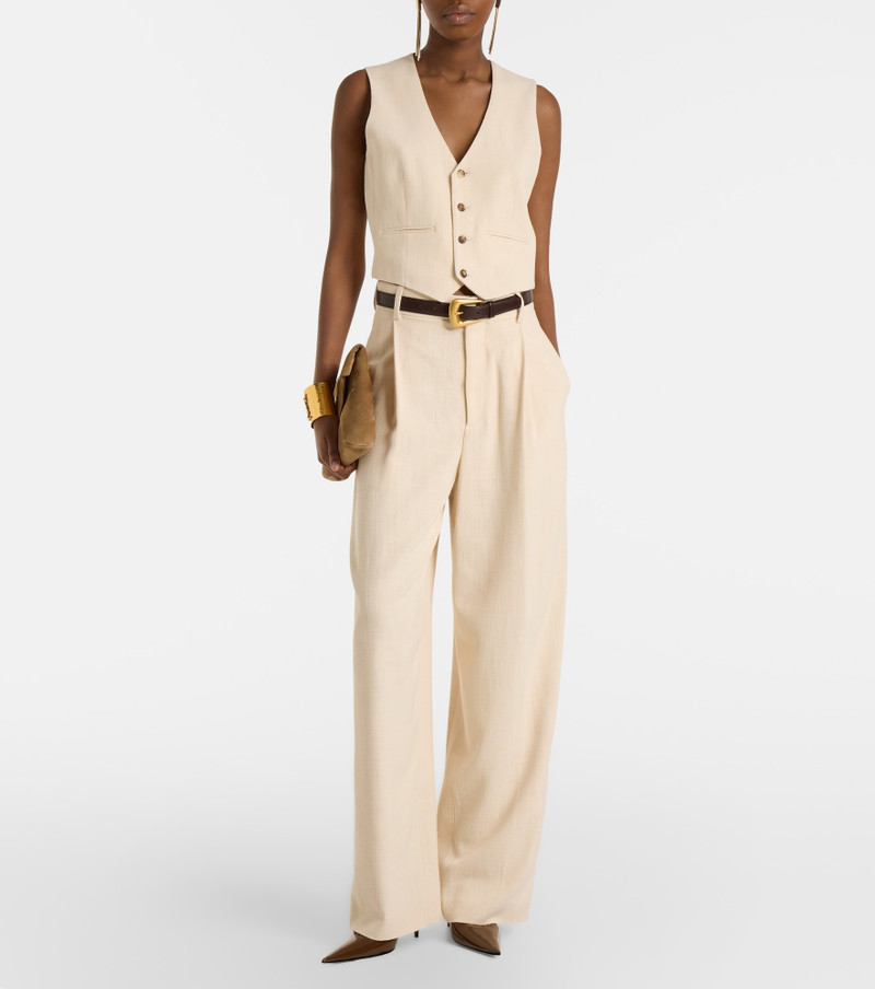 WARDROBE.NYC High-rise wide-leg pants outlook