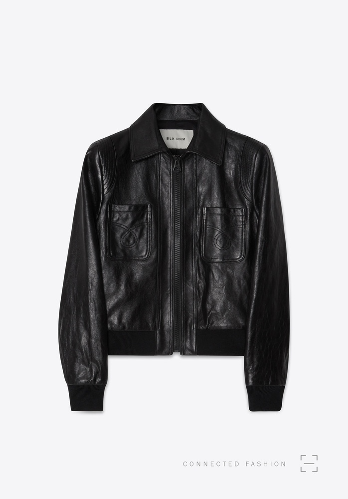 LEATHER JACKET 70 BLACK - 2