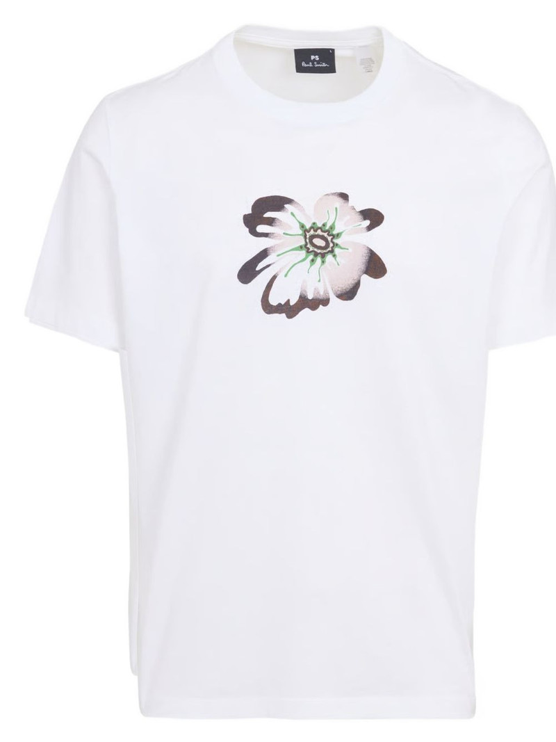 Paul Smith floral-print T-shirt outlook