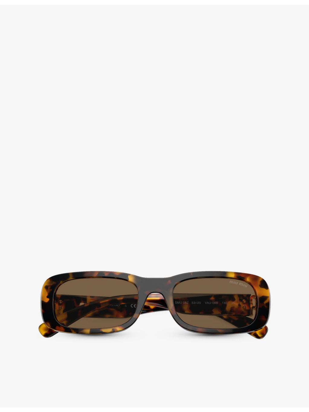 MU 08ZS rectangle-frame acetate sunglasses - 5