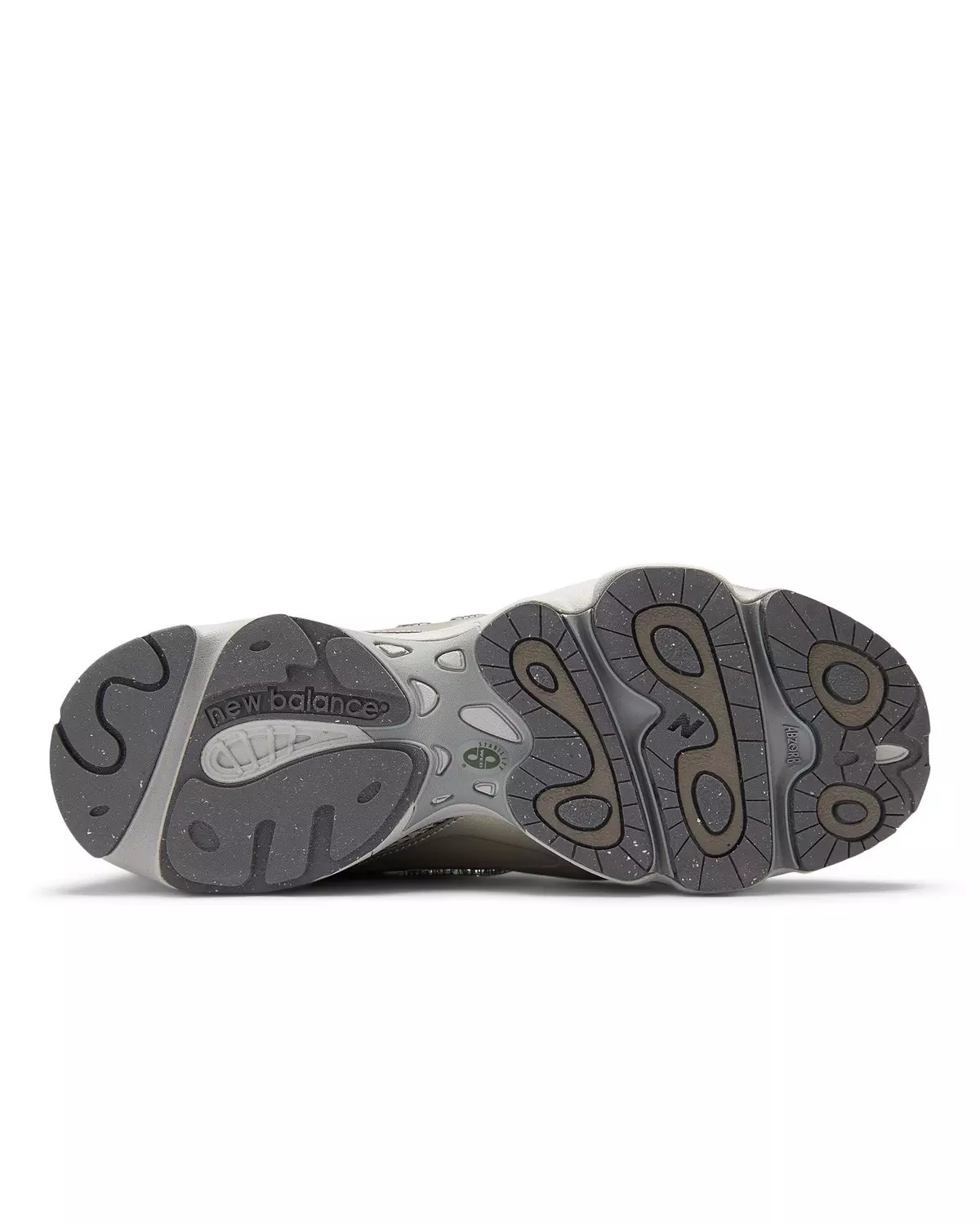 1000 "Stone/Metallic Silver" Unisex Shoe - 10