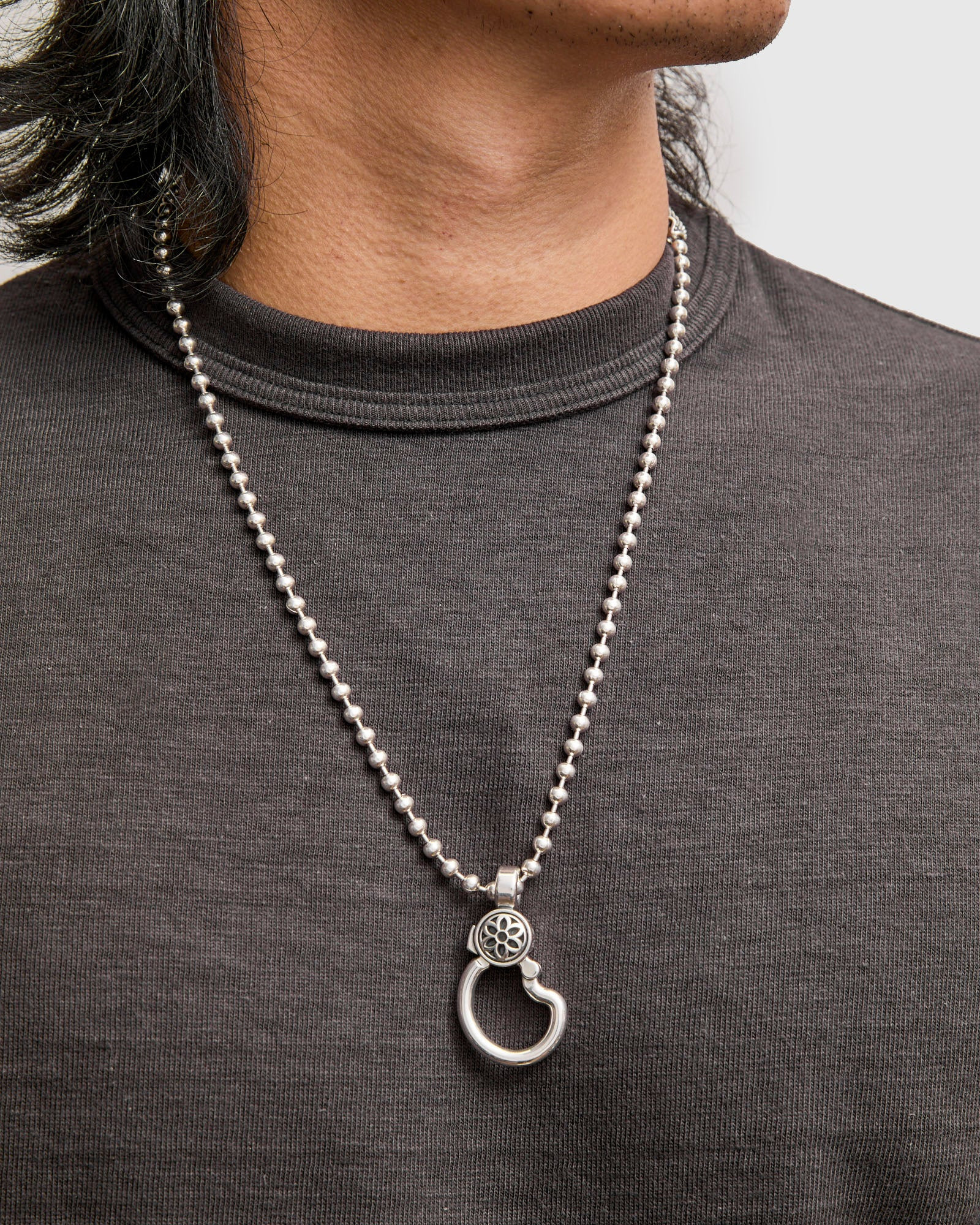Clip 7 Big Arm Size A in Sterling Silver - 5