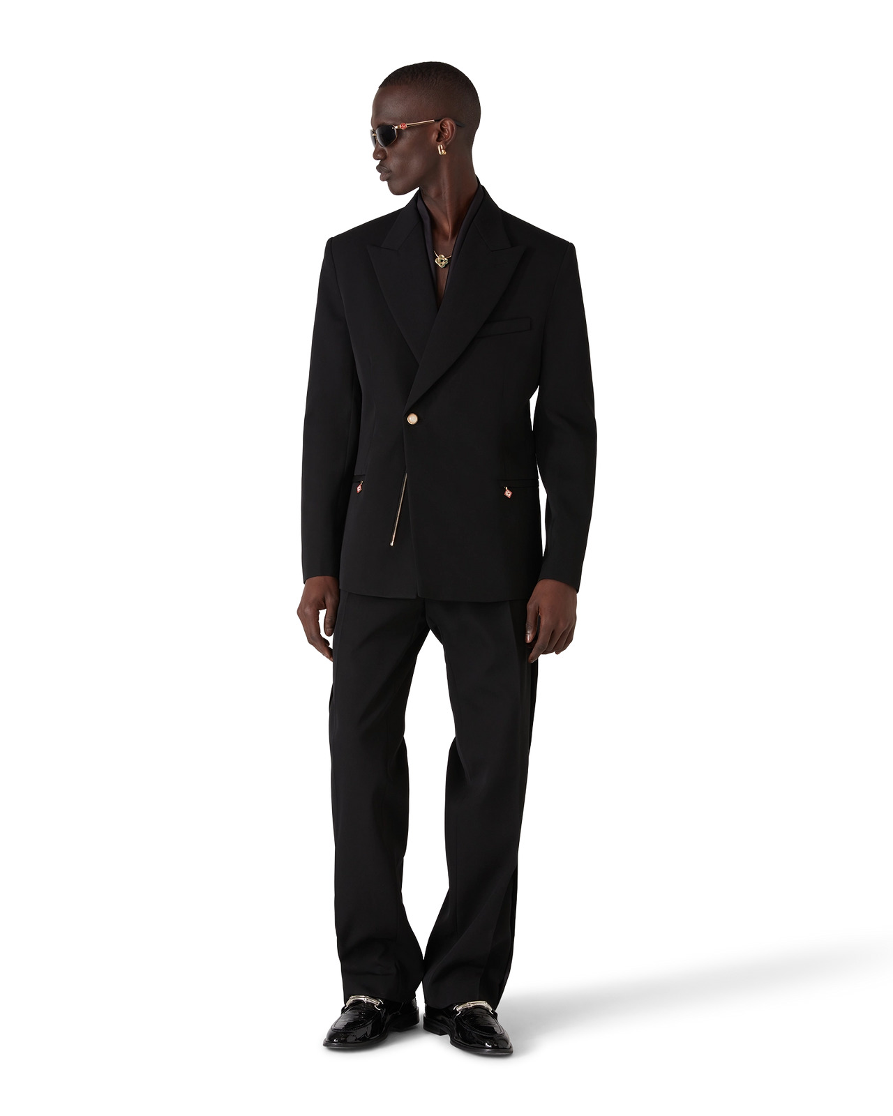 Wool Pleated Trousers - 5