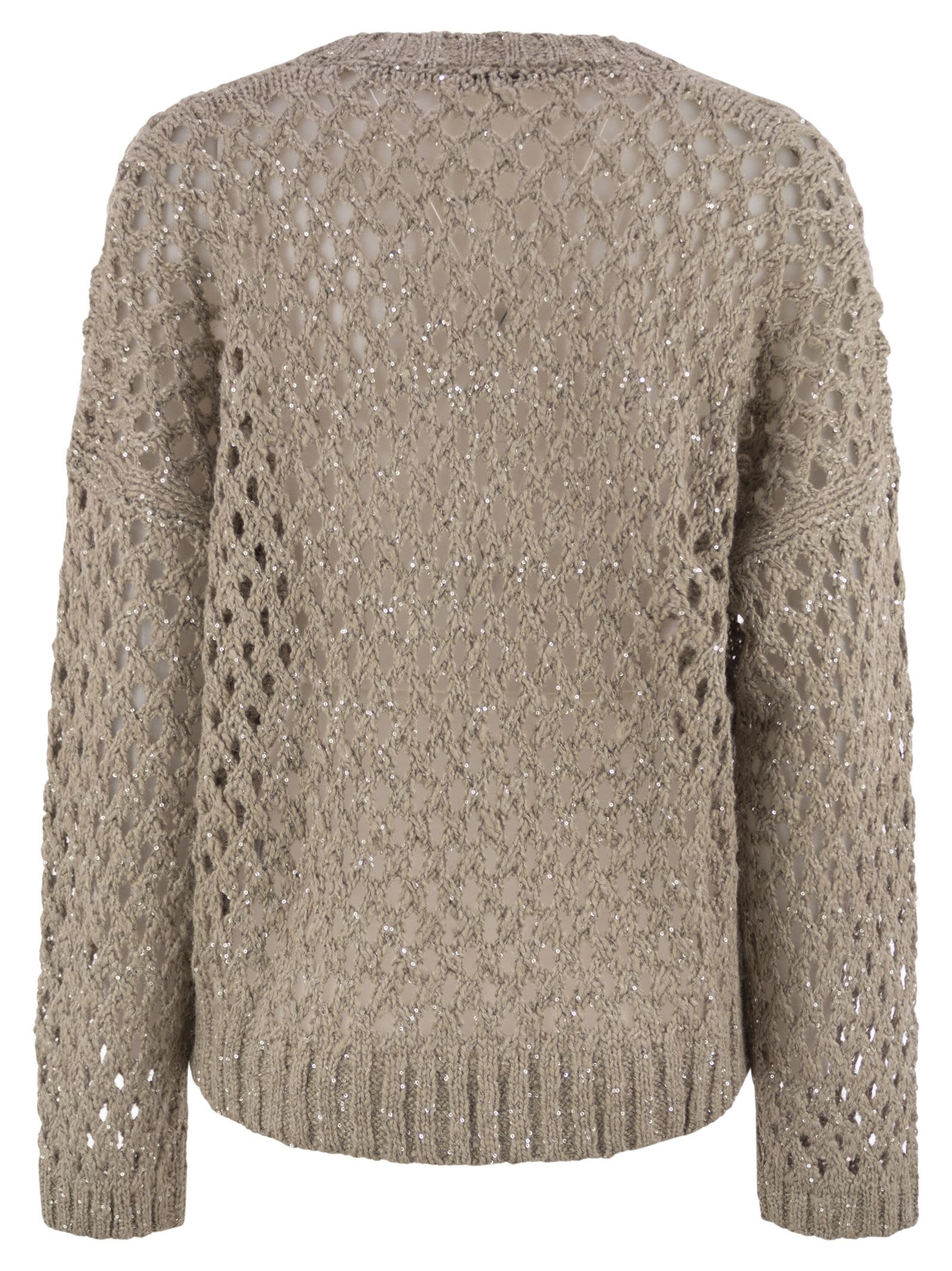 Brunello Cucinelli Women Dazzling Net Silk And Linen Jersey - 2
