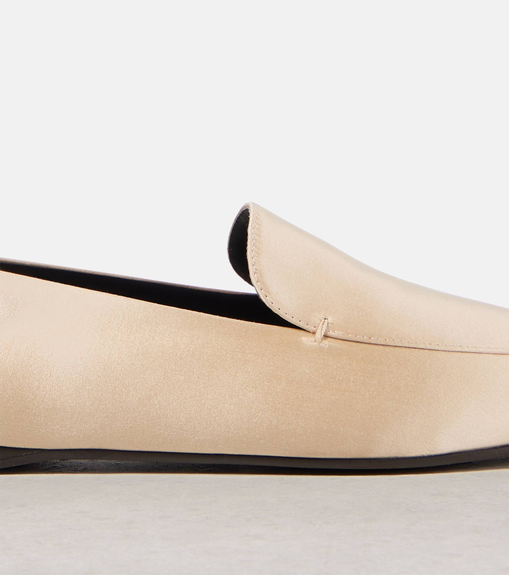 Monroe satin loafers - 5