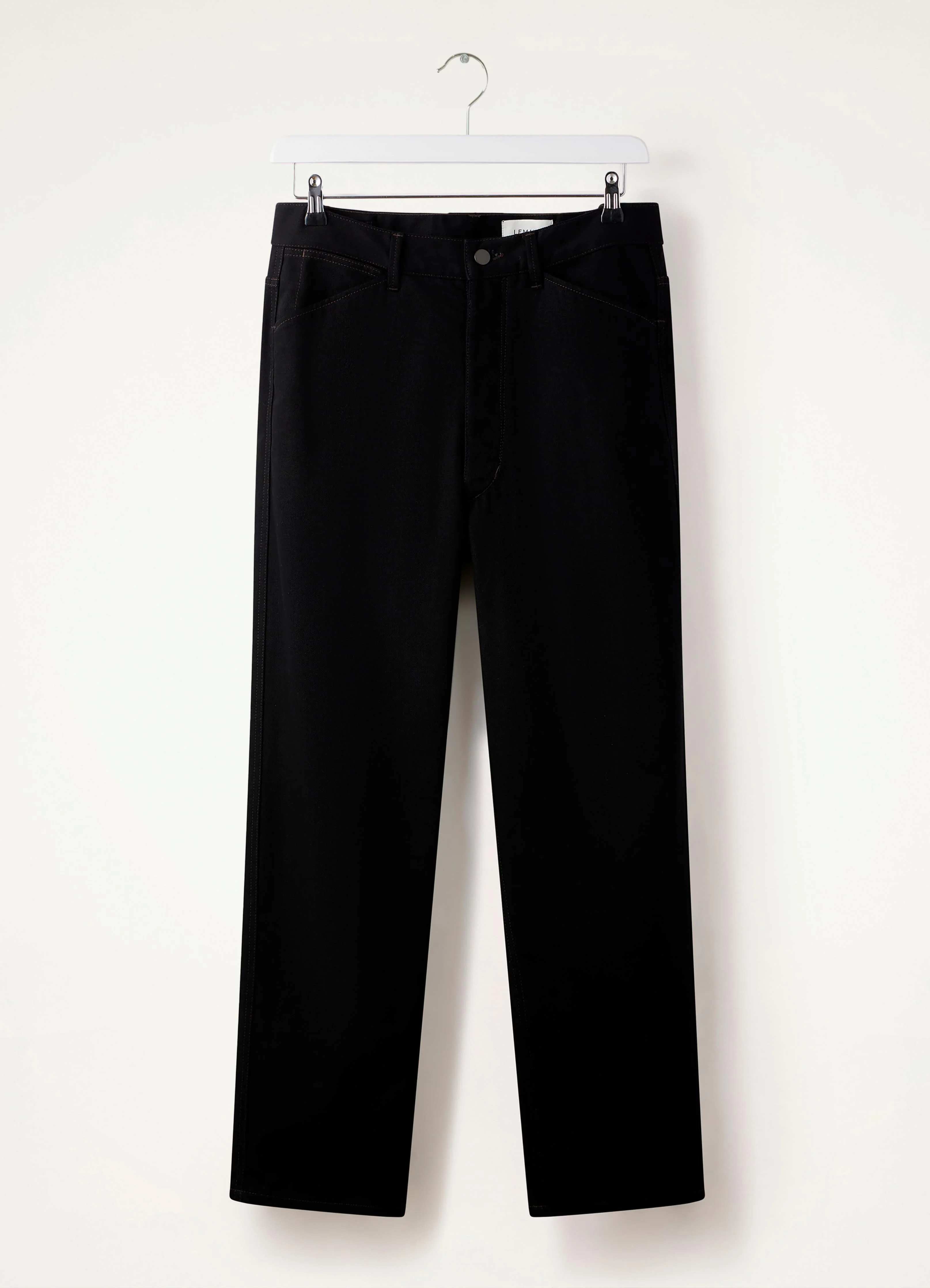 CURVED 5 POCKET PANTS - 1