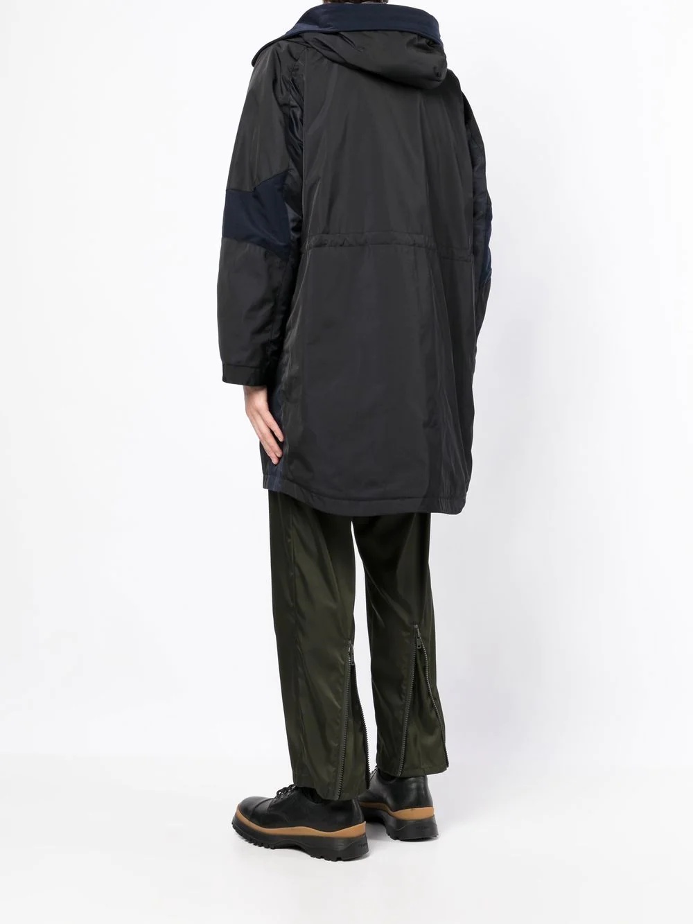 padded parka coat - 4