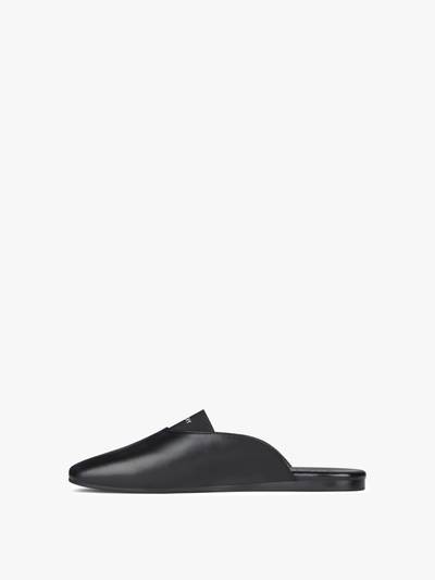 Givenchy GIVENCHY FLAT MULES IN LEATHER outlook