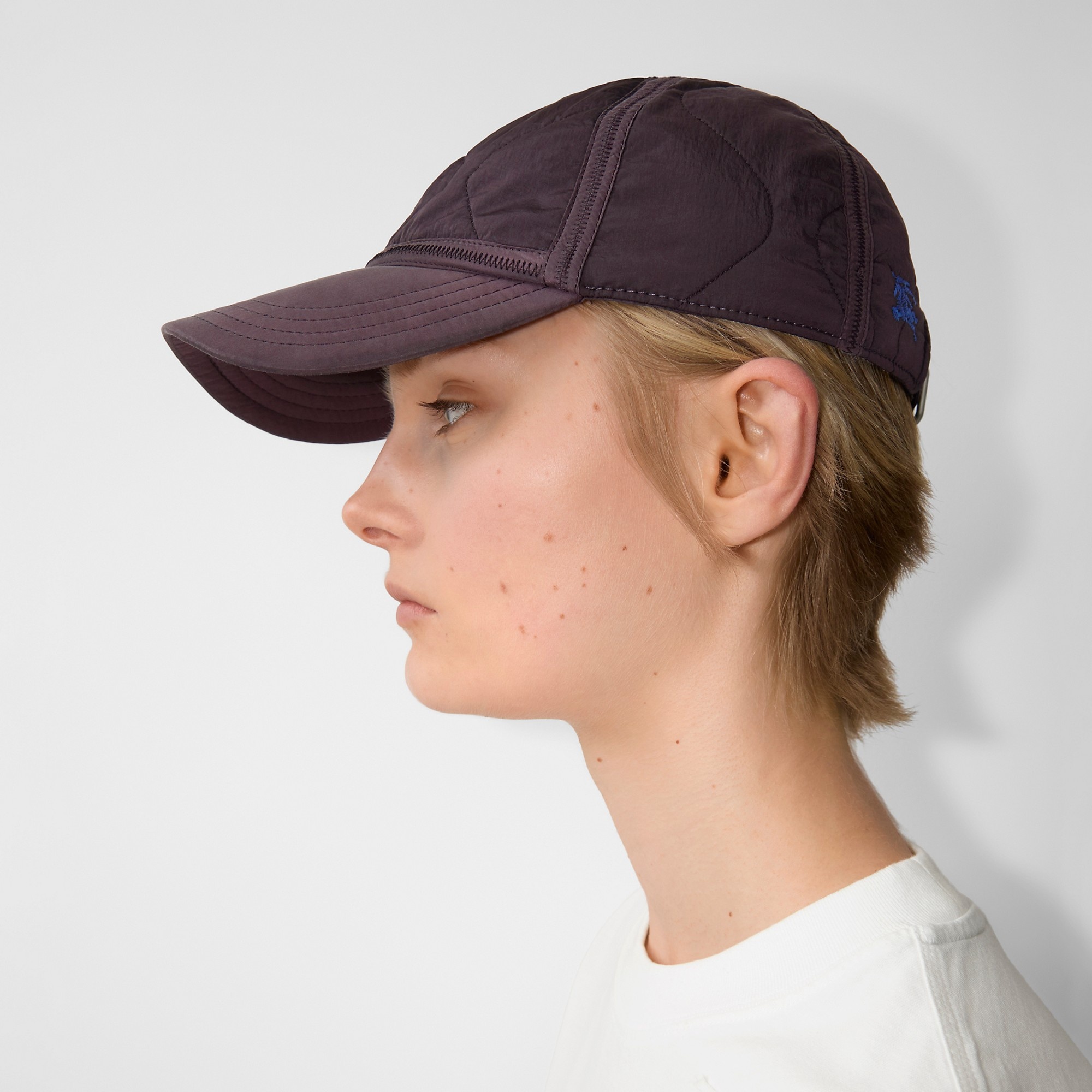Quilted Nylon Baseball Cap - 3