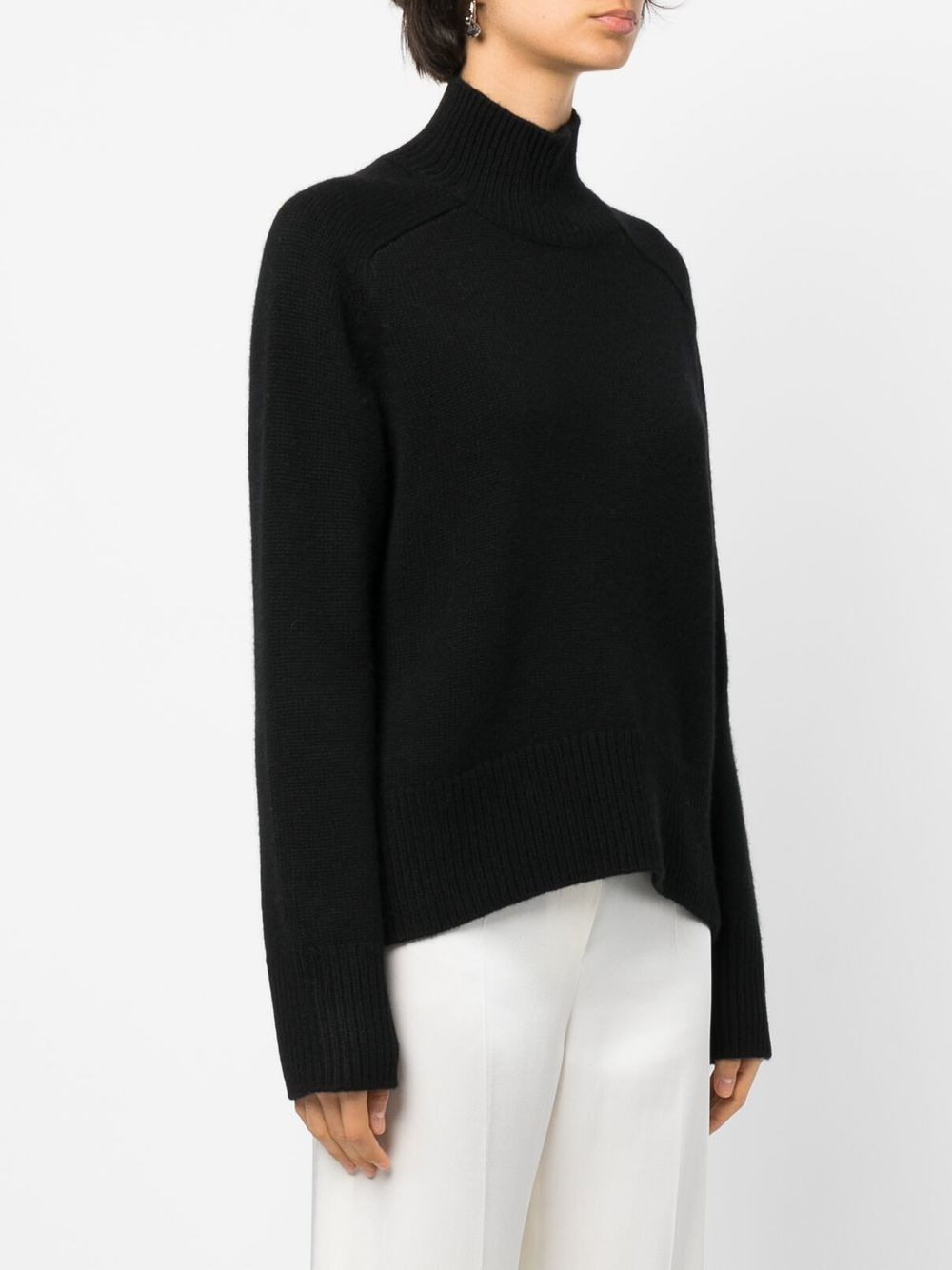 long-sleeve cashmere jumper - 3