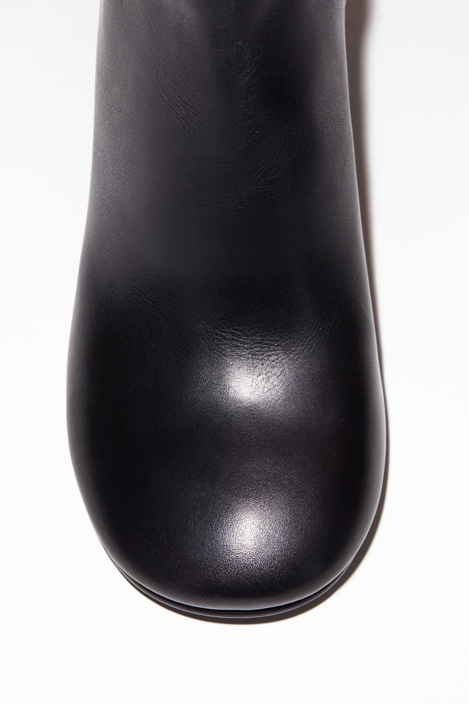 Leather ankle boots - Black - 6